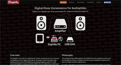 Desktop Screenshot of daphile.com